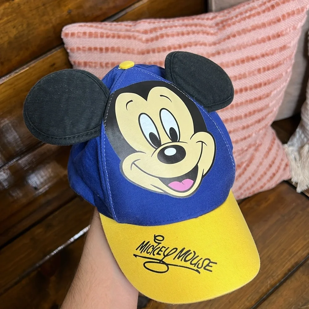Disney Parks Mickey Mouse Kids Ball Cap-‎ OS